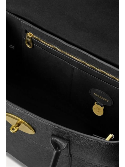 BAYSWATER SMALL MULBERRY | HH2873/205A217A217 Black-Brass